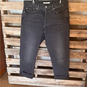 Levi's Women's Black 501’s